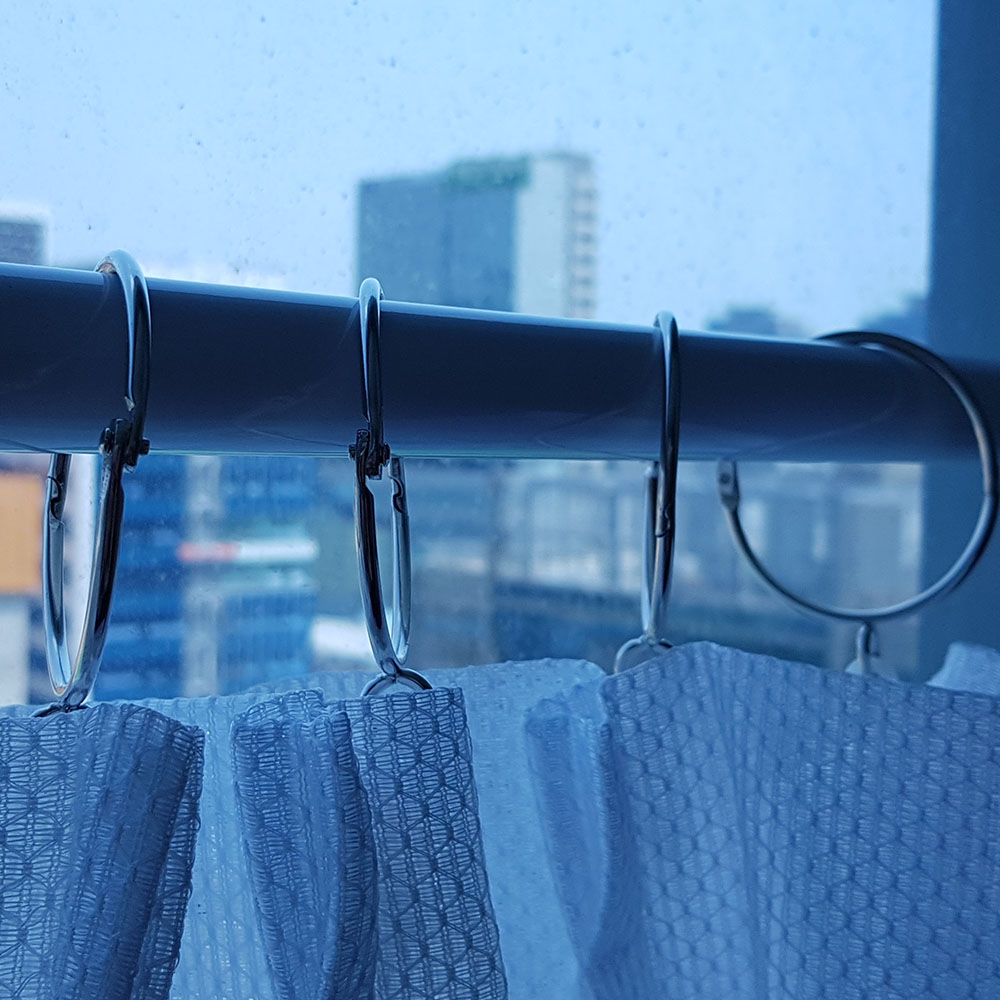 커튼링 5P 스텐 옆면분리 간편 커튼 고리 대형사이즈