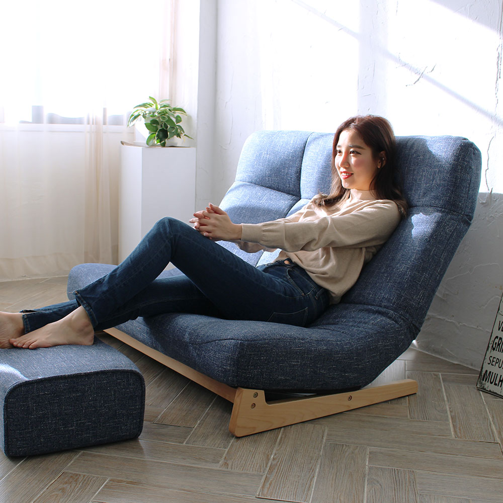 히다마리 2인용 리클라이너쇼파 스카이