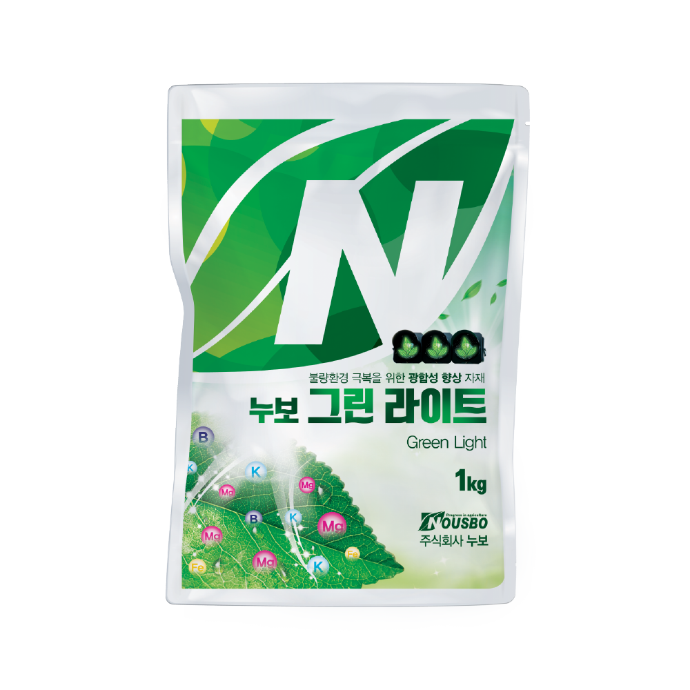 (주)누보 엔플러스 그린라이트 1kg - 광합성 향상 자재 - 메인 이미지