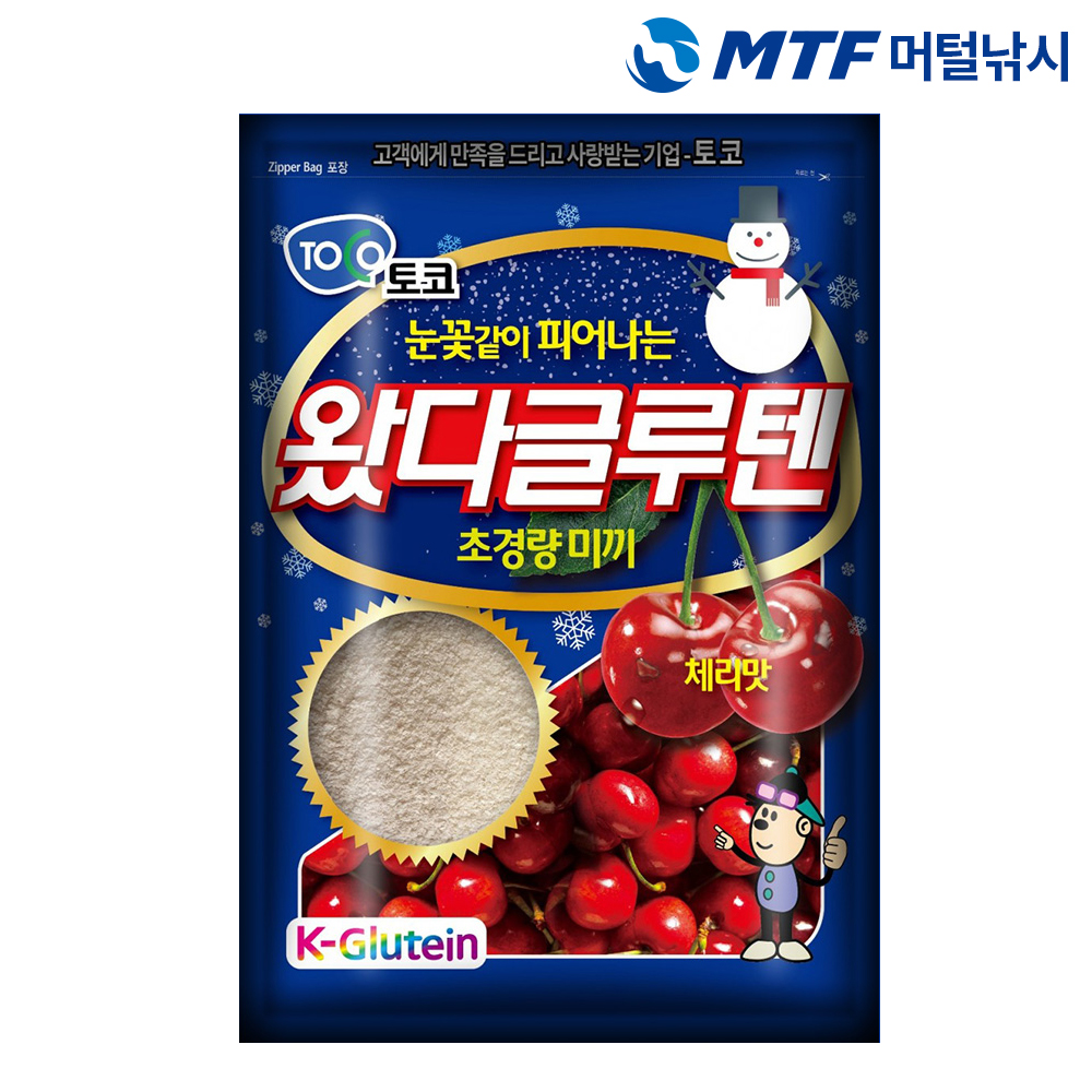 토코 왔다 글루텐 초경량 미끼 집어제 250g 붕어낚시 - 상품 이미지