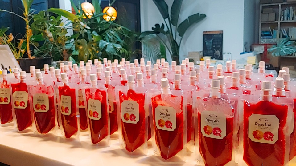 유기농 ABC주스 150mL x5팩 건더기가 씹히는 사과 토마토 당근 비트 쥬스 스무디 - 상세 이미지 5