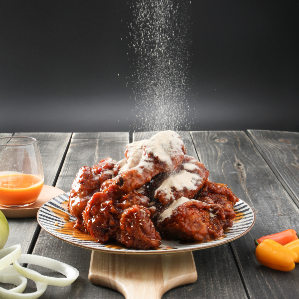 아이엠소스 핫불닭시즈닝 500g 매운 가루 분말 치킨 대용량 업소용 : 아이엠소스