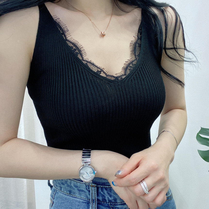 🚀당일발송🚀 [묶음할인/섹시글램룩] 봄 여름 엣지 끈 레이스 나시 흠뻑쇼 워터밤 y2k 이너 나시 상세 이미지 33