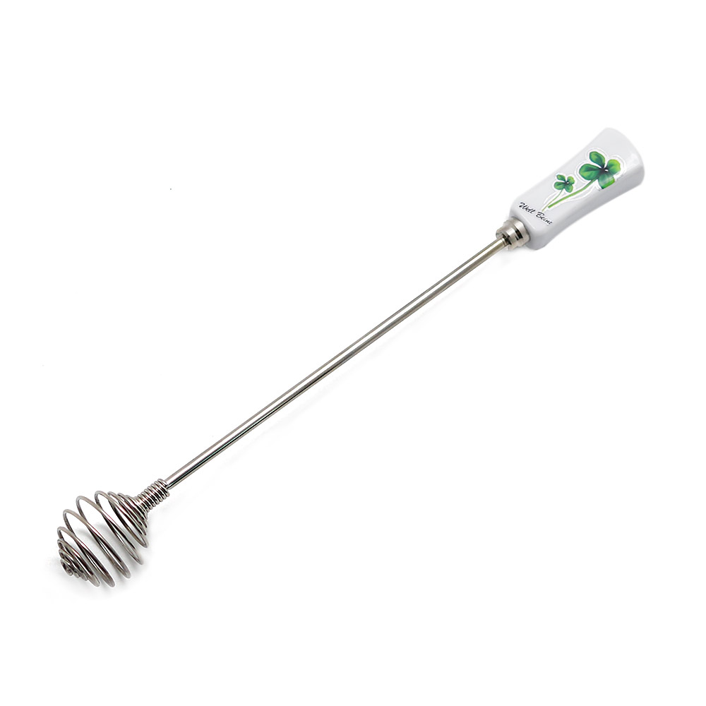 미니거품기, 미니휘핑기, 미숫가루거품기, 크로바패턴