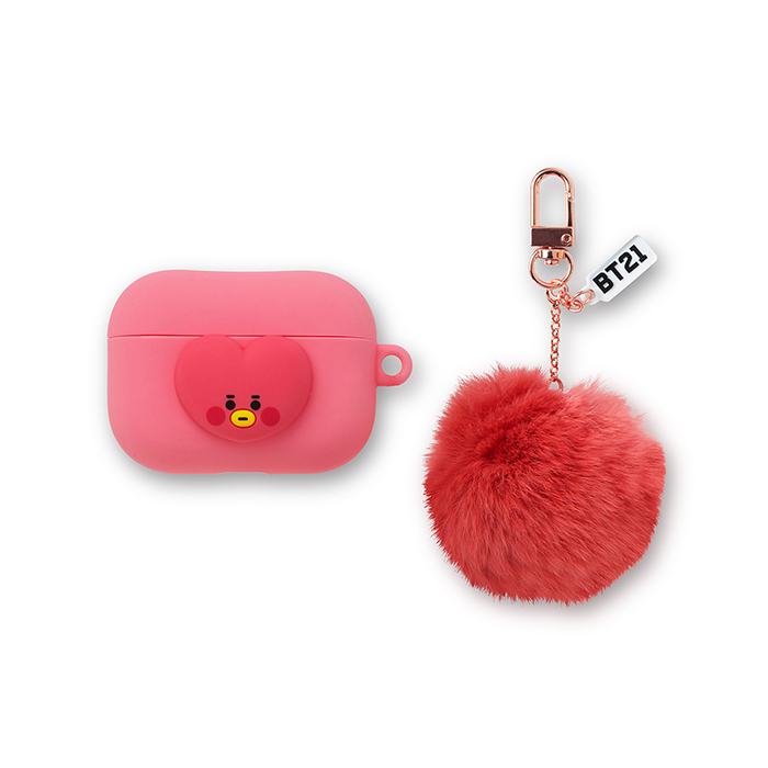 Friends line BT21 TATA BABY pompom pot Air Pro Case