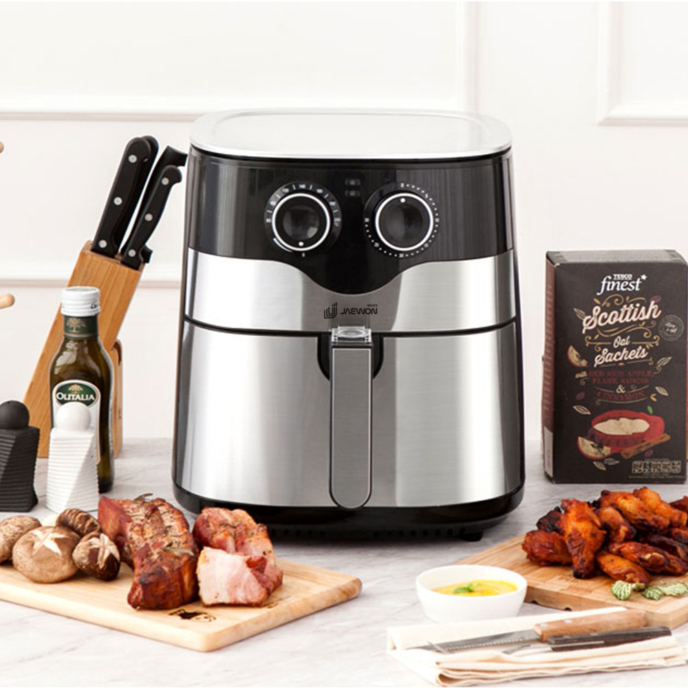 재원전자 프리미엄 대용량 에어프라이어 9L BD8001S 신제품 3년무상AS