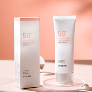 카라디움 스네일 리페어 톤업 선크림 SPF50+ PA+++ 솔직 후기 | 피부 타입별 분석 - 상품 이미지 2