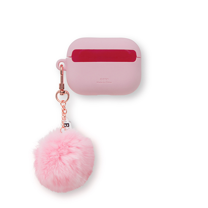 Friends line BT21 COOKY BABY pompom pot Air Pro Case