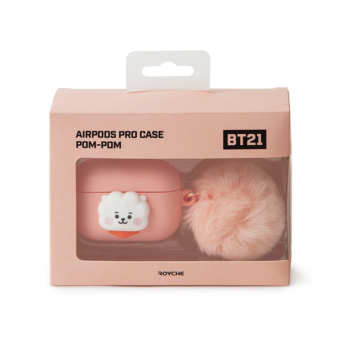 Friends line BT21 RJ BABY pompom pot Air Pro Case