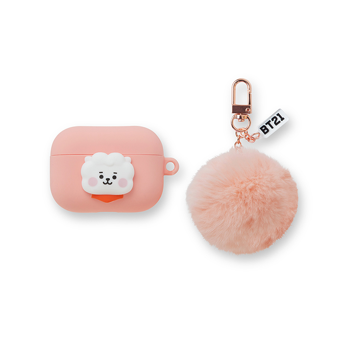 Friends line BT21 RJ BABY pompom pot Air Pro Case