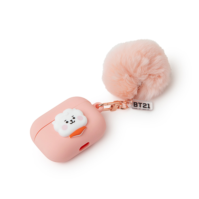 Friends line BT21 RJ BABY pompom pot Air Pro Case