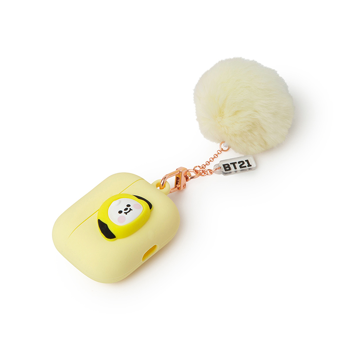Friends line BT21 CHIMMY BABY pompom pot Air Pro Case