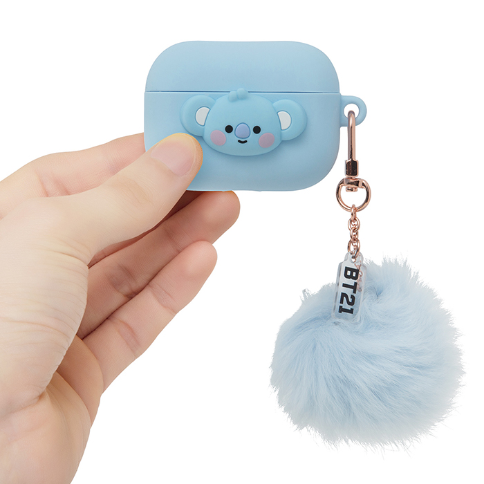 Friends line BT21 KOYA BABY pompom pot Air Pro Case