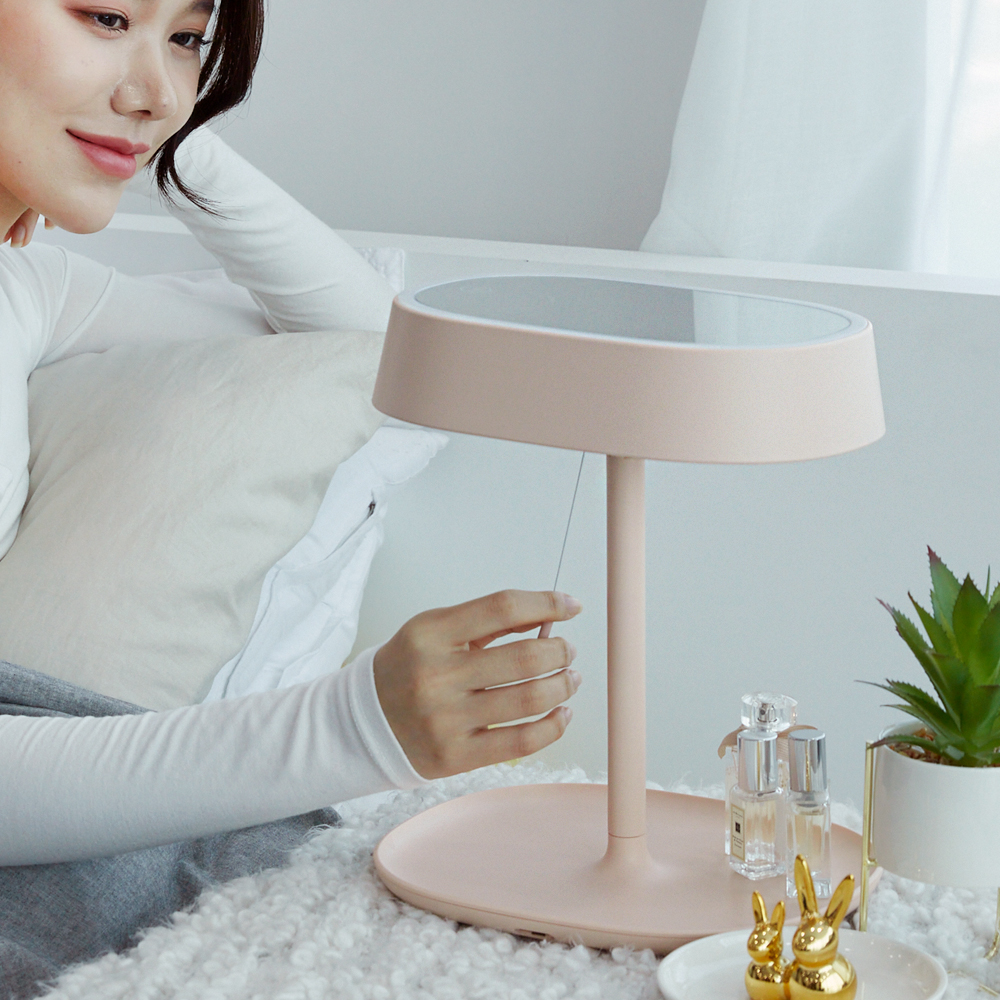 플랜룩스 셀르온 LED 화장 테이블 조명 화장대 탁상 스탠드 거울