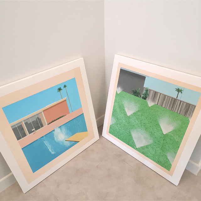 두꺼비집가리개 배전함 차단기 커버 데이비드 호크니 소형 - 상세 이미지 4