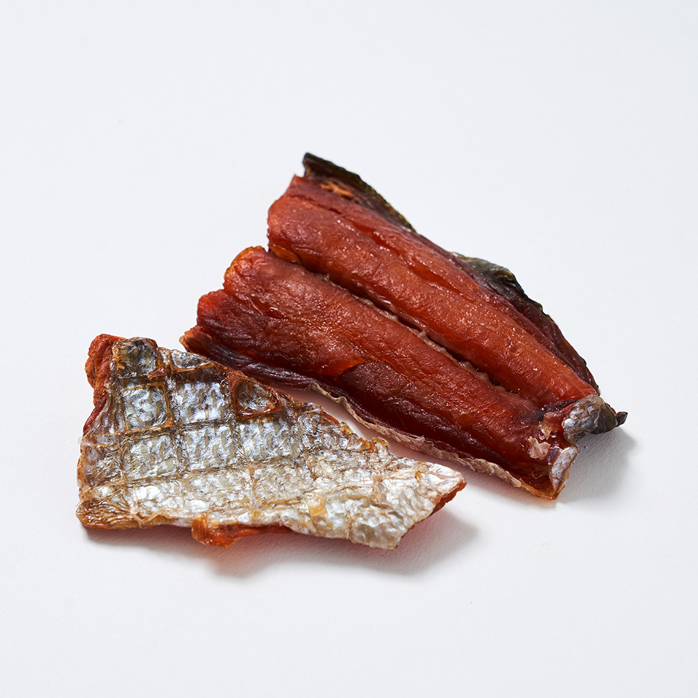동해형씨 원물건조 연어 수제간식 85g - 메인 이미지