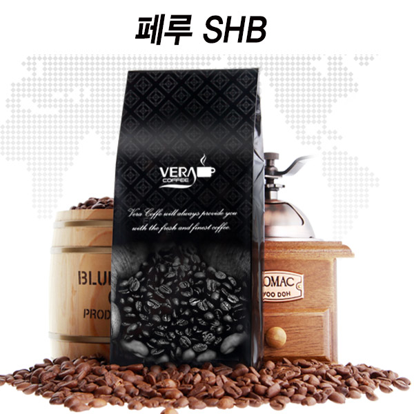 베라 원두커피 페루 홀빈, 1kg, 1개 - 상품 이미지