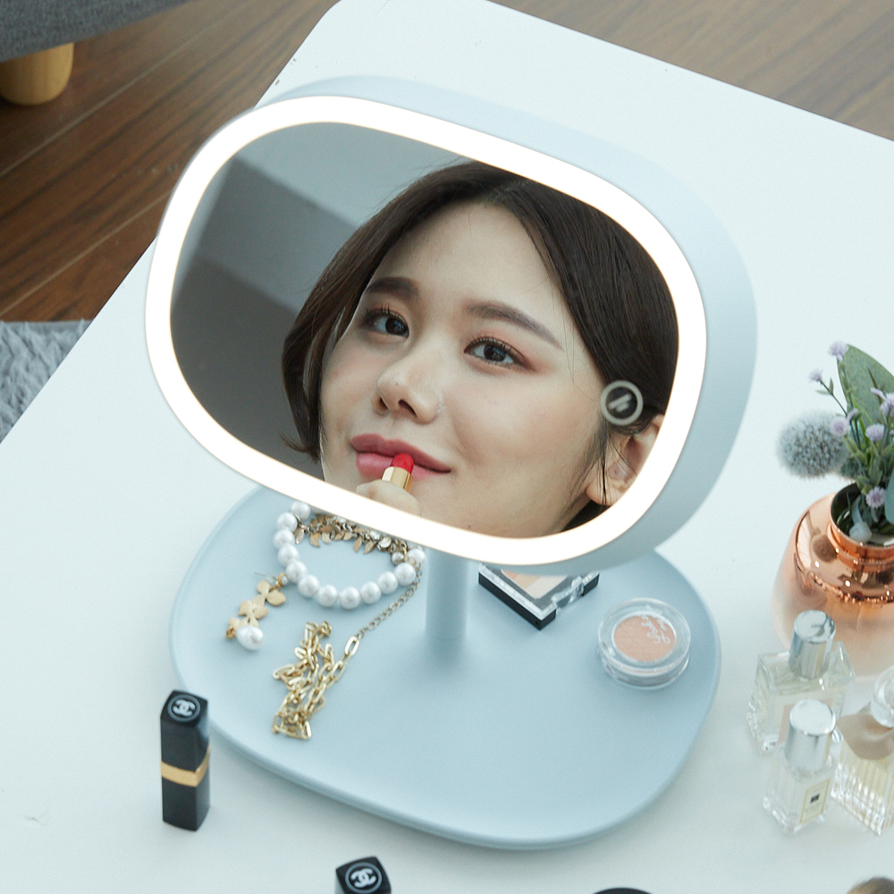 플랜룩스 셀르온 LED 화장 테이블 조명 화장대 탁상 스탠드 거울