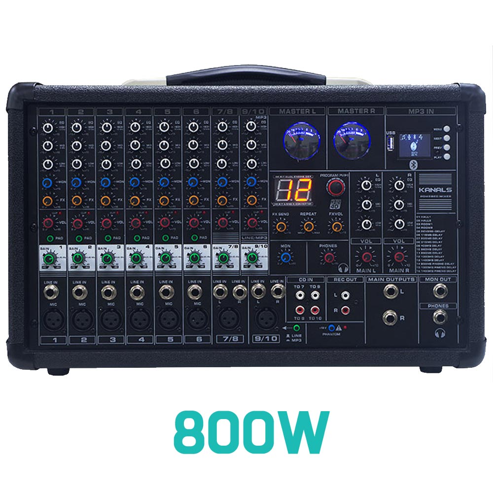 카날스 kanals 파워드믹서 BKM-800 800W