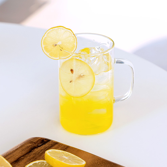 샘나 내열유리 머그잔 베이직 유리컵 500ml, 1개 - 상세 이미지 5