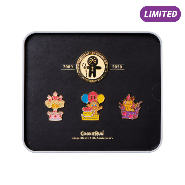 용감한쿠키 11주년 뱃지 컬렉션 : COOKIERUN