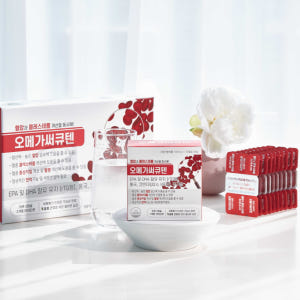 [2개월분] 오메가써큐텐 영양제 코큐텐 알티지오메가3 홍국 콜레스테롤 혈... 맛있게 먹은 솔직 후기 - 상품 이미지 2