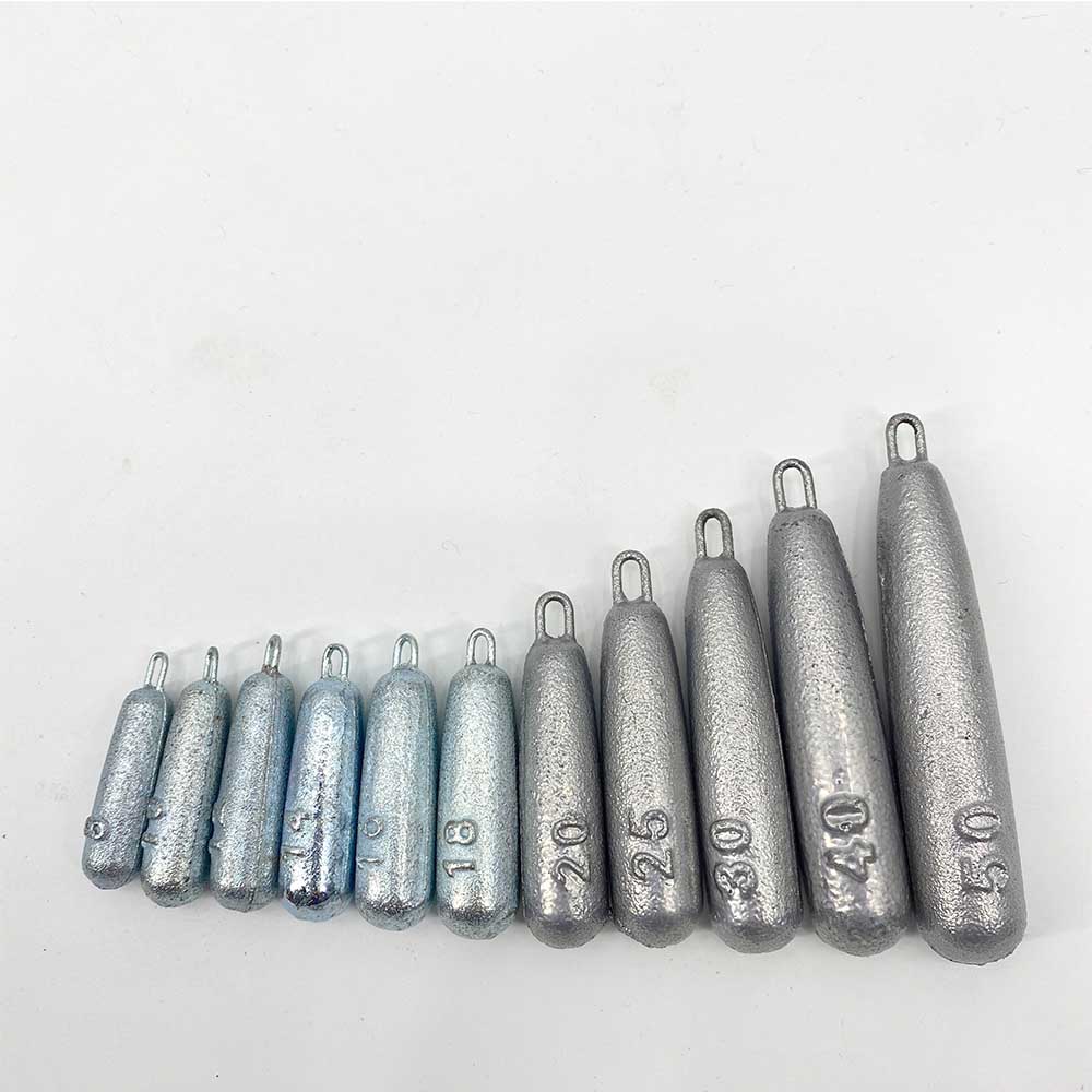 회전 봉돌 다운샷 추 고리추 문어 쭈꾸미 갑오징어 한치 40호 (4개입)