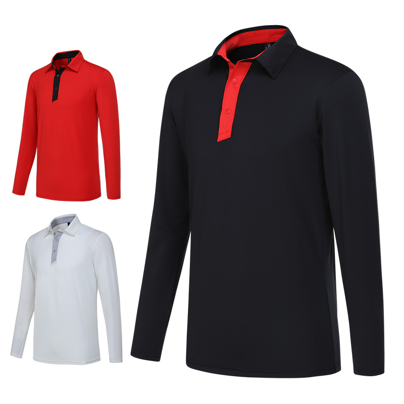 마스터베어 남성 스판 골프 긴팔티셔츠 MB917T