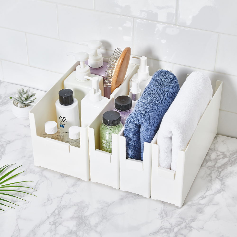 할메이드 리빙박스 팬트리 정리 수납함 싱크대 바구니 슬림소