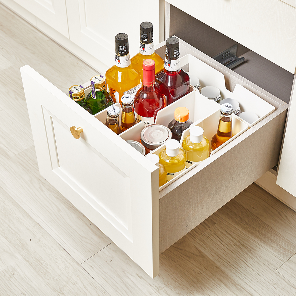 할메이드 리빙박스 팬트리 정리 수납함 싱크대 바구니 슬림소