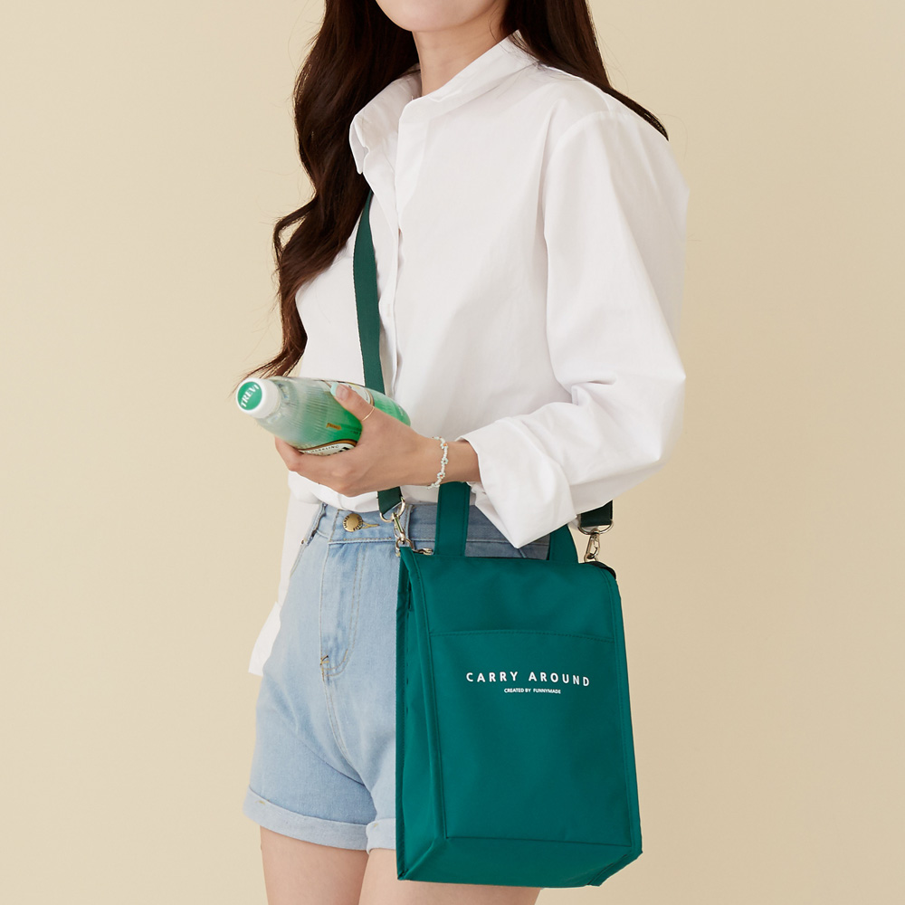 크로스 토트 보냉가방 보냉백