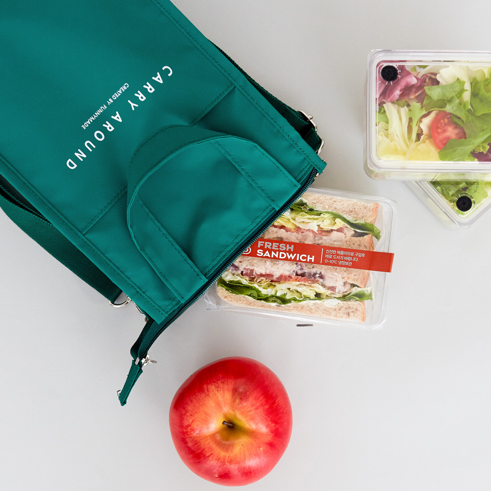 크로스 토트 보냉가방 보냉백