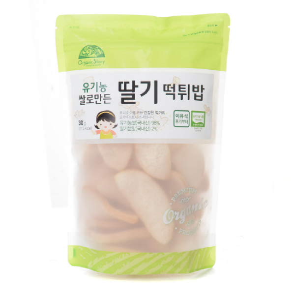 [현대백화점]유기농 딸기떡튀밥 30g : 더현대닷컴