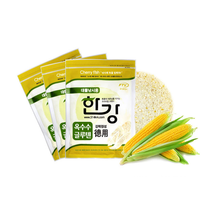 체리피시 한강 옥수수 글루텐 민물 낚시 떡밥 - 상세 이미지 2