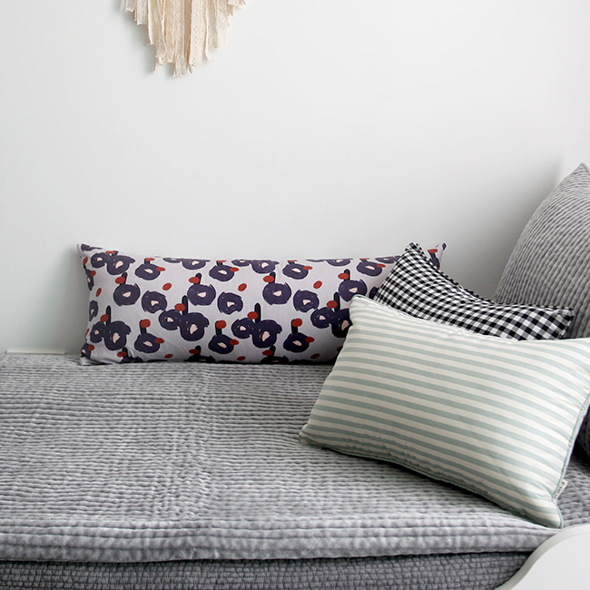 레오파드 롱쿠션 바디필로우