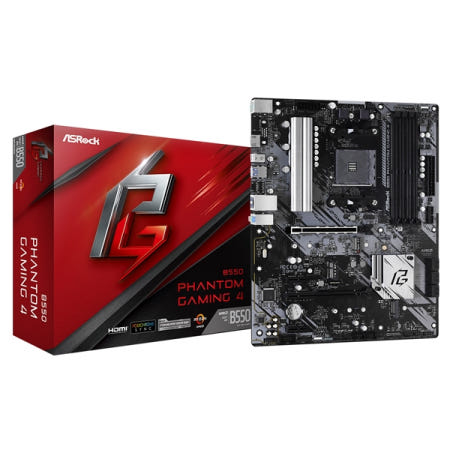 ASRock [중고 / 네이버페이 추가 15,000원 증정] ASRock B550M Phantom Gaming 4 에즈윈