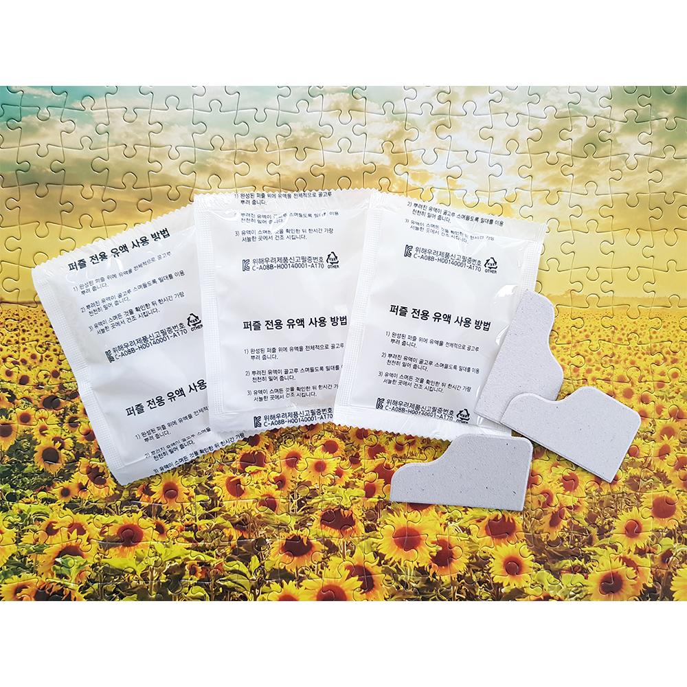 직소퍼즐 퍼즐유액 30ml 1000피스 500조각 전용 풀 유광 인체무해 KC인증 - 상품 이미지