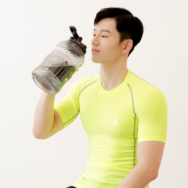 모아클래스 대용량 헬스물통 스포츠물병 쉐이크통 쉐이커텀블러 2.5리터 - 상세 이미지 4