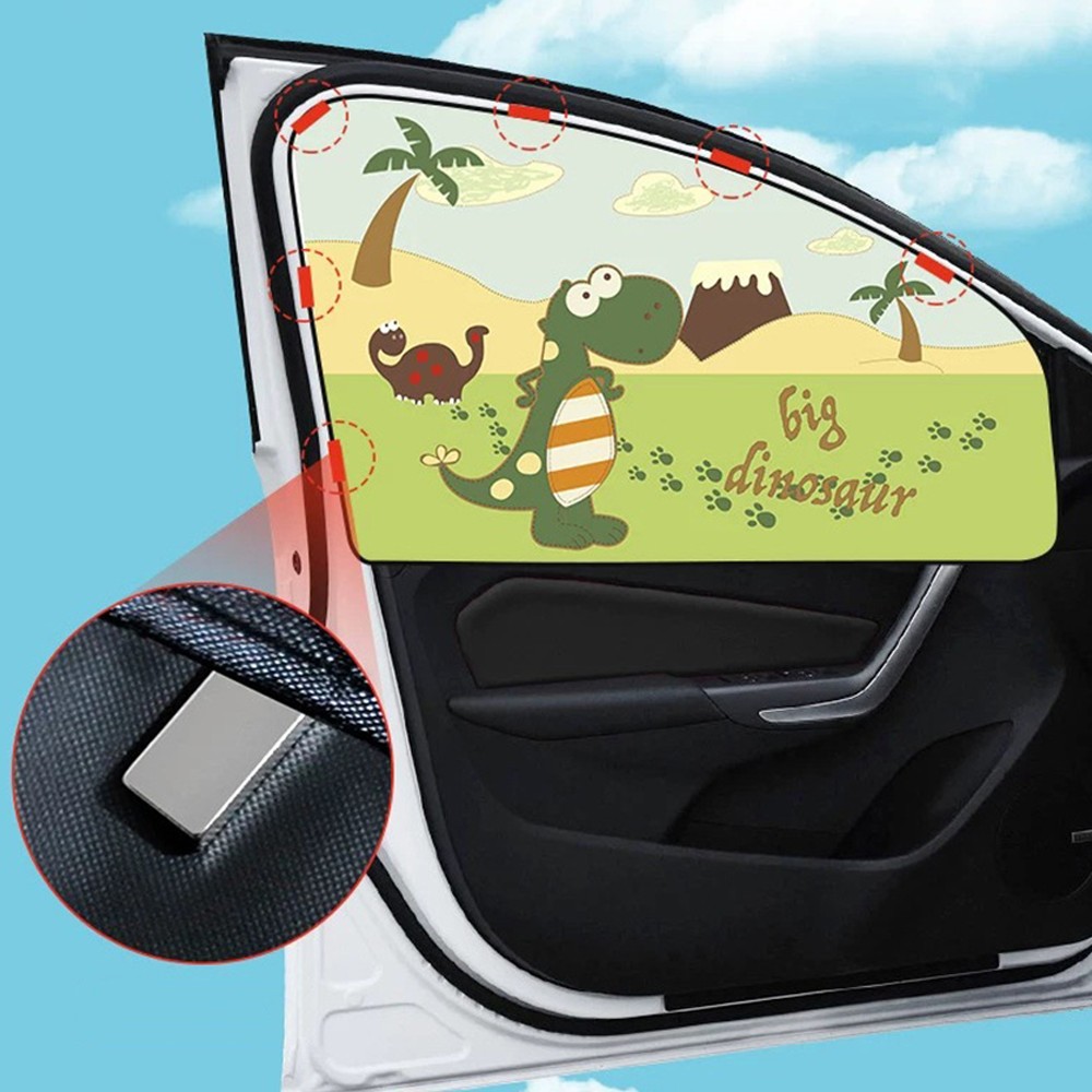 네오디움 자석카커튼 자동차 블라인드 암막커튼 자석카커텐 온도상승방지 차량용햇빛가리개