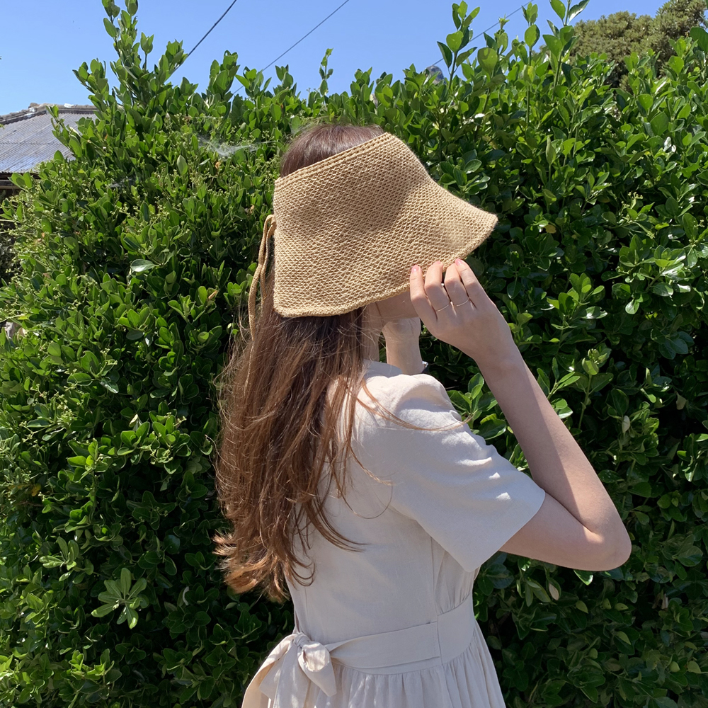 썸머 보넷 여성 버킷햇 여자 여름모자 우먼 벙거지 밀짚모자 라탄 비치 챙넓은 라피아햇