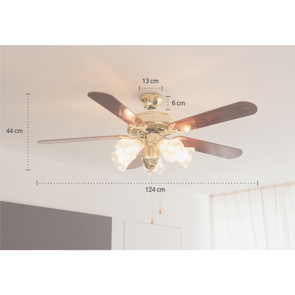 아텍스 노렐 LED 거실 전등 안방 천장등 인테리어 천정 거실등 실링팬 조명 골드