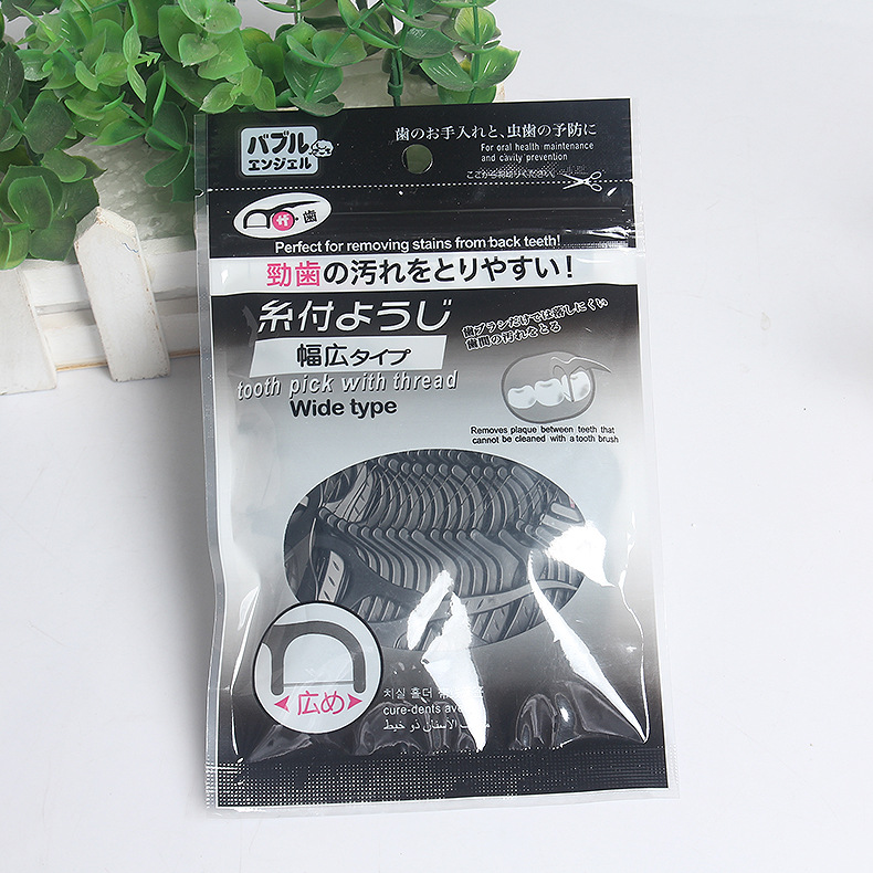 덴탈케어 일회용 치실 스틱 50P - 상세 이미지 5