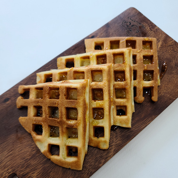 마미스타 팔각 와플팬 가스용 국산 투톤 세척솔기름붓 제공 와플 기계 틀 메이커 크로플