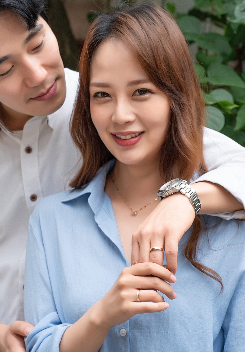 14k 비숍 커플링 금 반지 판매처 상세 정보 이미지 2