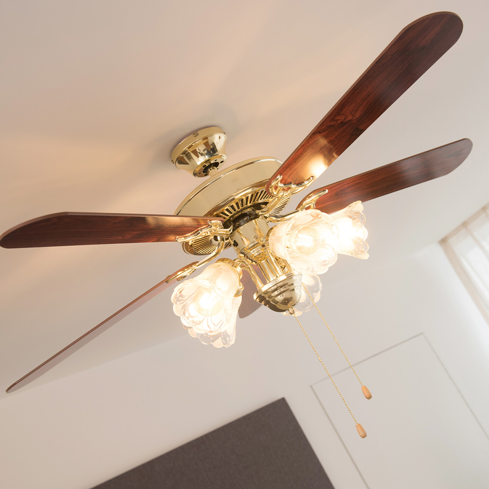 아텍스 노렐 LED 거실 전등 안방 천장등 인테리어 천정 거실등 실링팬 조명 골드