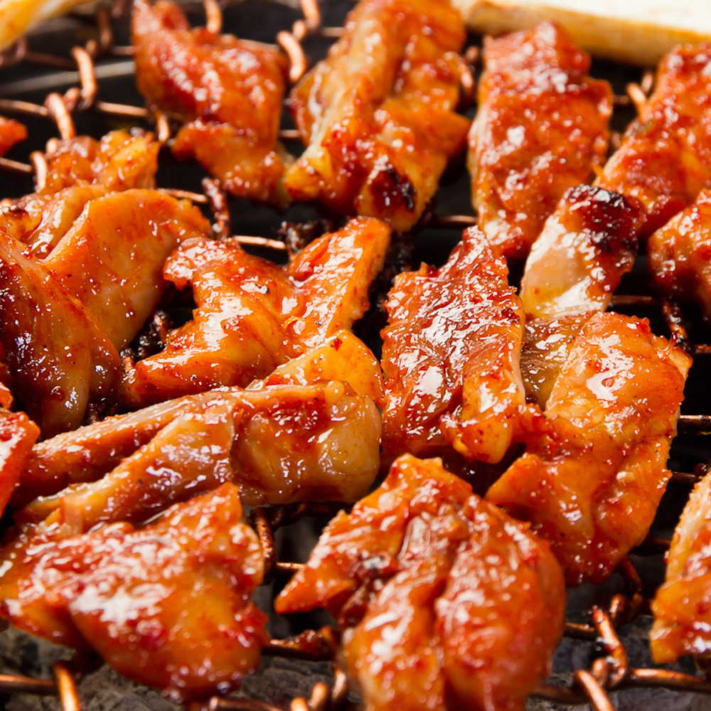 춘천 달수 닭다리살 숯불닭갈비 1kg, 1팩 (3-4인분) 성화푸드 캠핑용 닭갈비 밀키트 맛집 이미지 6