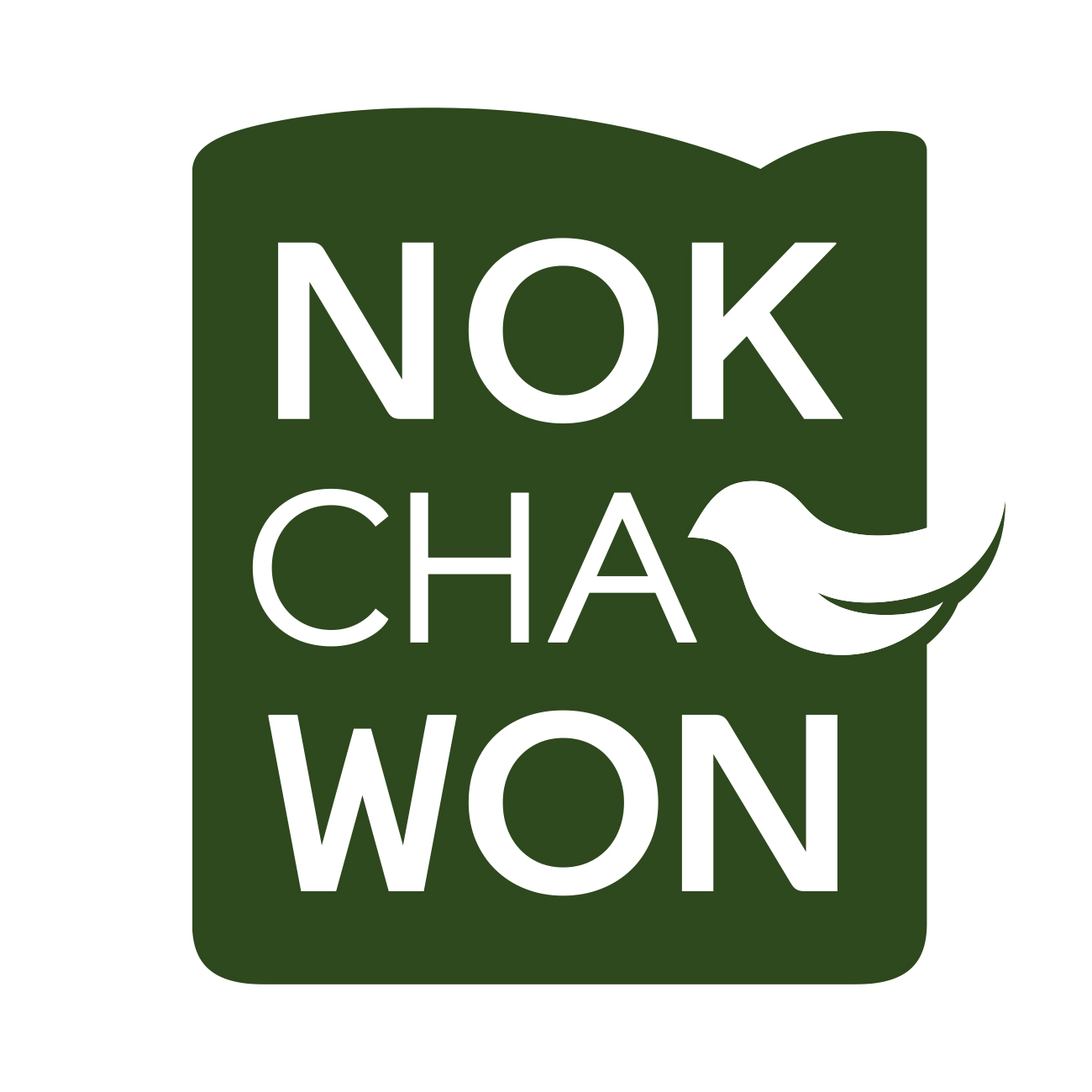 녹차원 스토어 로고