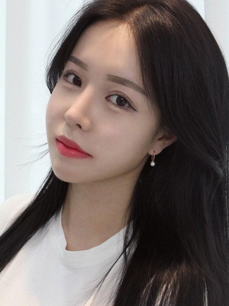 14K 18K 핵 진주 6미리 라운드 스퀘어 링 원터치 귀걸이 데일리 여자 친구 선물 - 상세 이미지 4