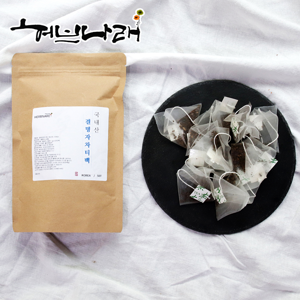 국내산 결명자 차 삼각티백 1+1 100티백 - 상세 이미지 2