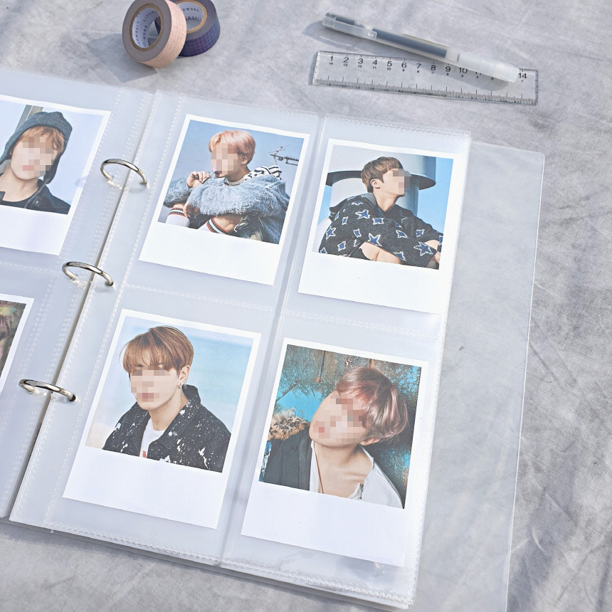 굿슈머 B5 포카바인더 포토카드 낱말카드 바인더 9포켓